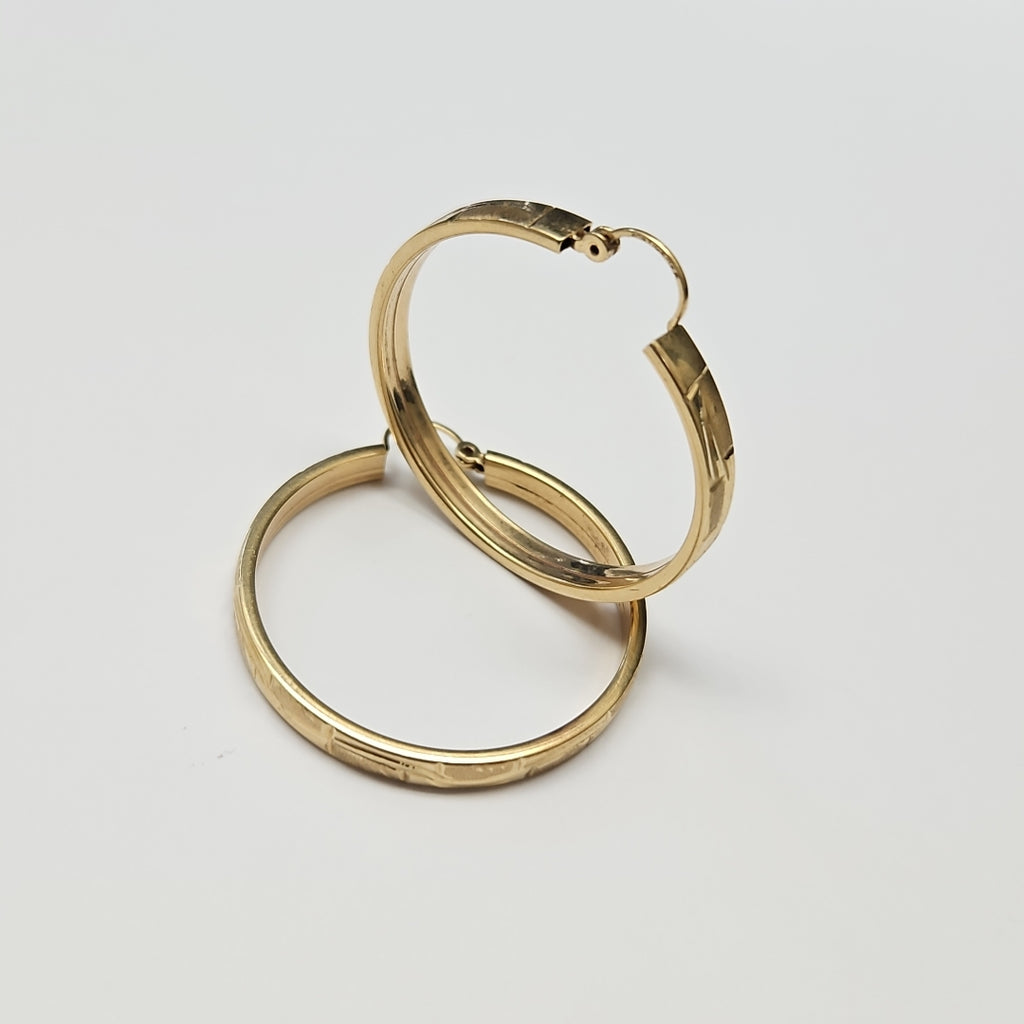 ARRACADAS PAR ORO 10 K 4.5 GRMS (SEMINUEVO)