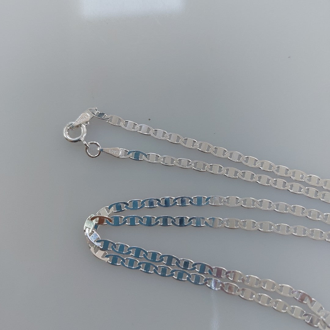 CADENA GUCHI PLATA .925 50 CM 5.12 GR (NUEVO)
