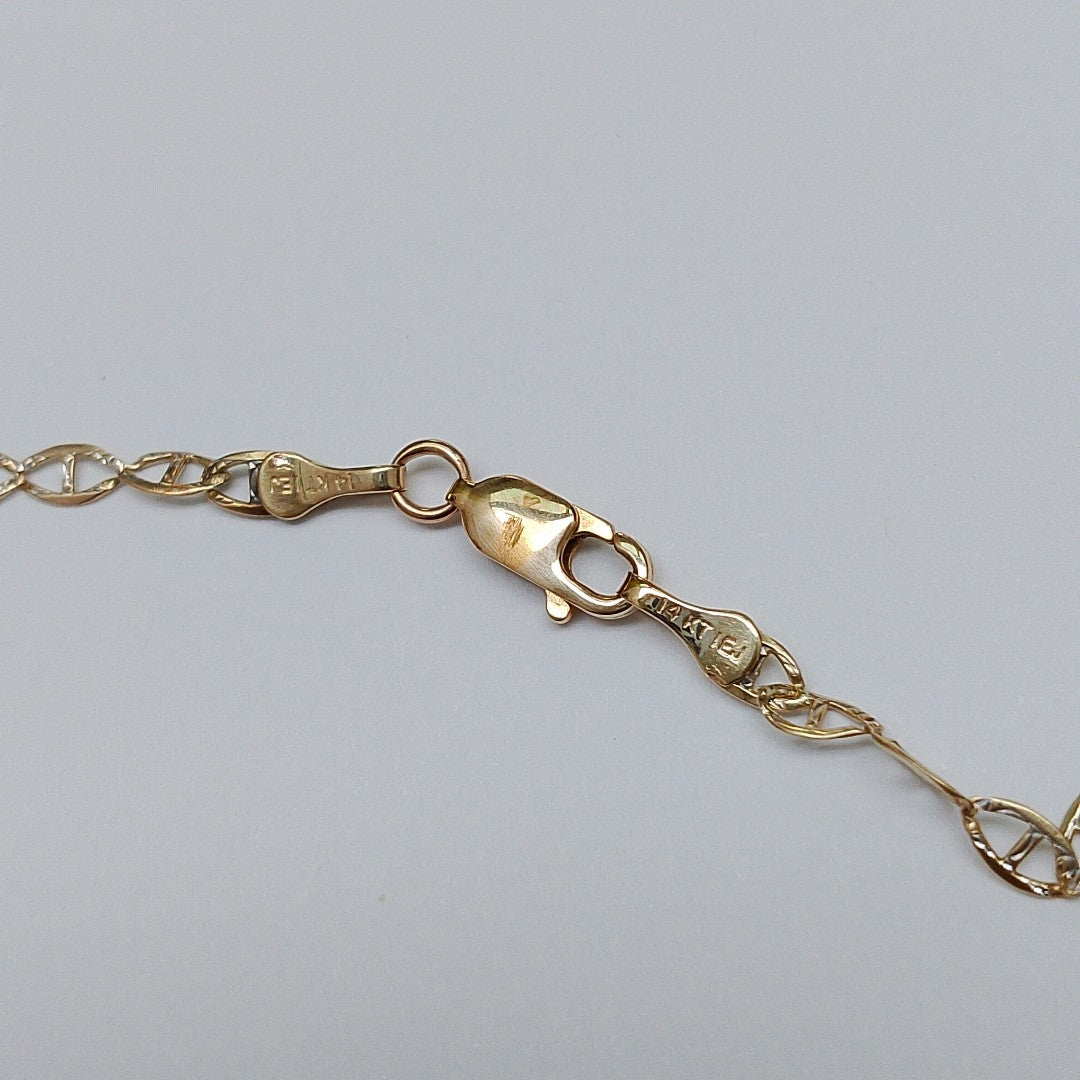 CADENA ORO 14 K 3,80 GRMS (SEMINUEVO)