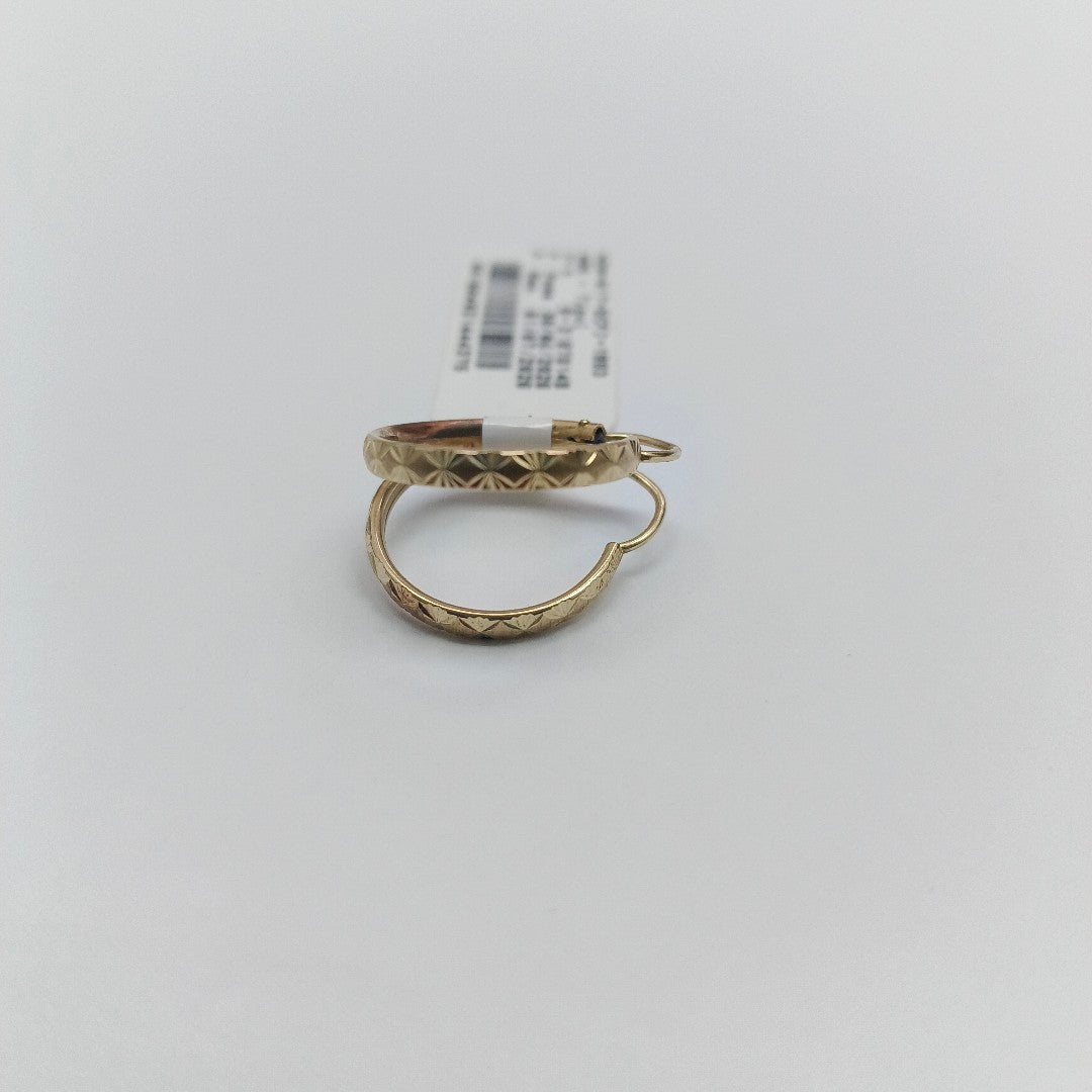 ARRACADAS PAR ORO 10 K 1,40 GRMS (SEMINUEVO)