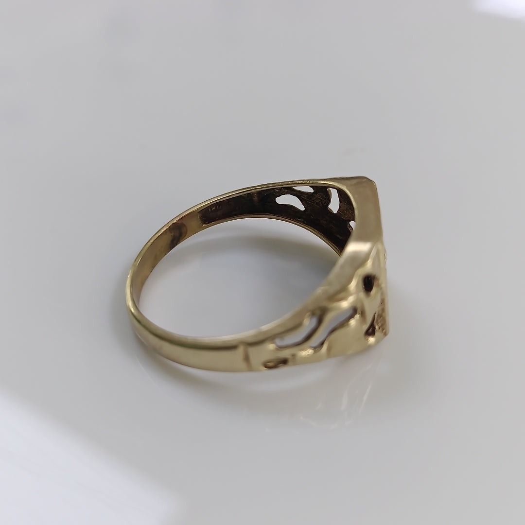 ANILLO ORO 10 K 3,30 GRMS (SEMINUEVO)