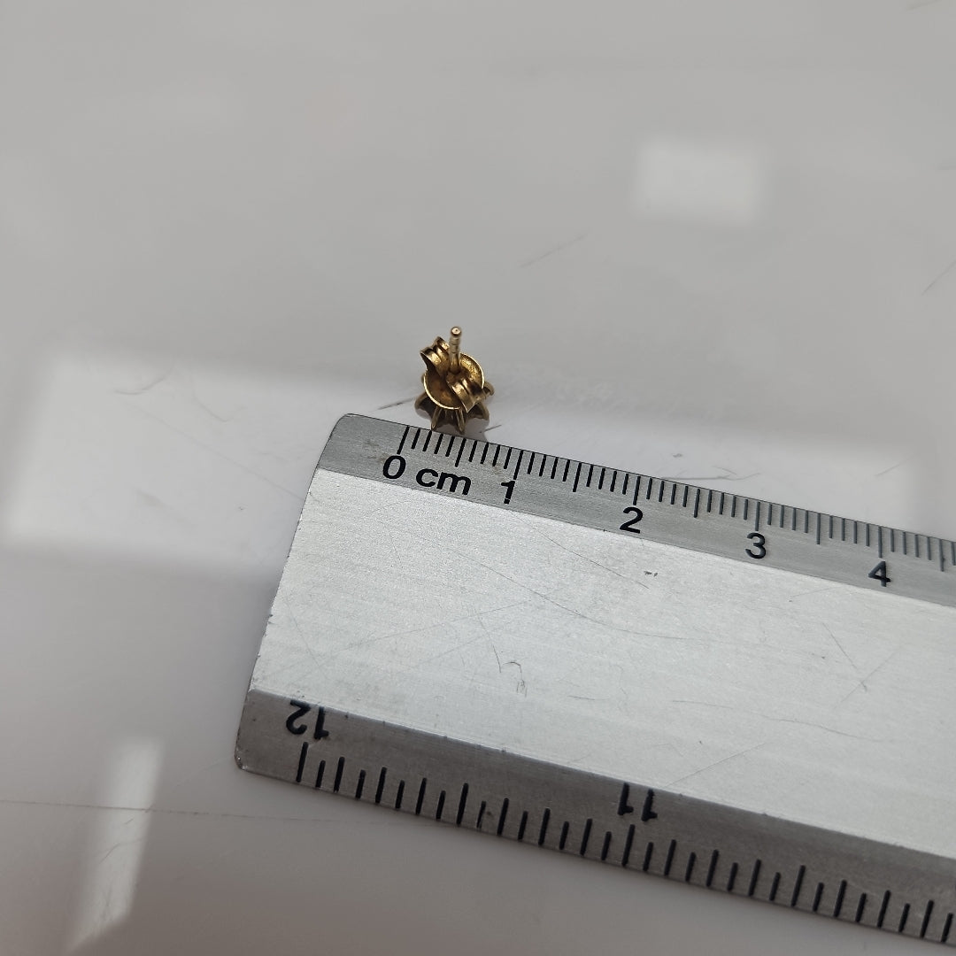 BROQUELES PAR ORO 14 K 1.6 GRMS (SEMINUEVO)