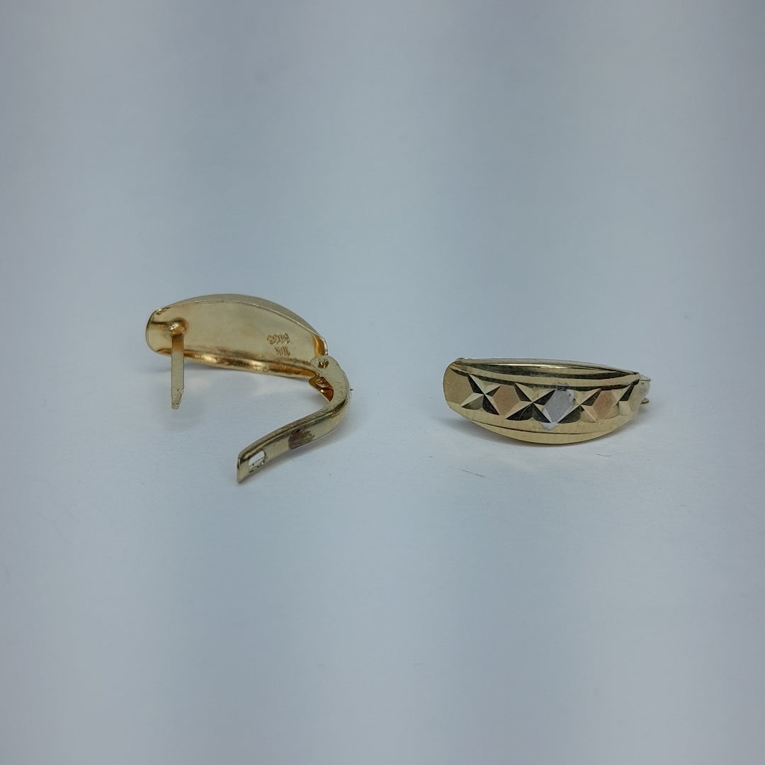 ARETES PAR ORO 10 K 1.4 GRMS (SEMINUEVO)