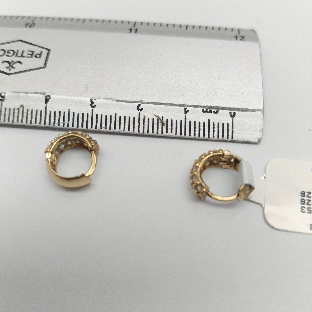 ARRACADAS PAR ORO 10 K 2,20 GRMS (SEMINUEVO)