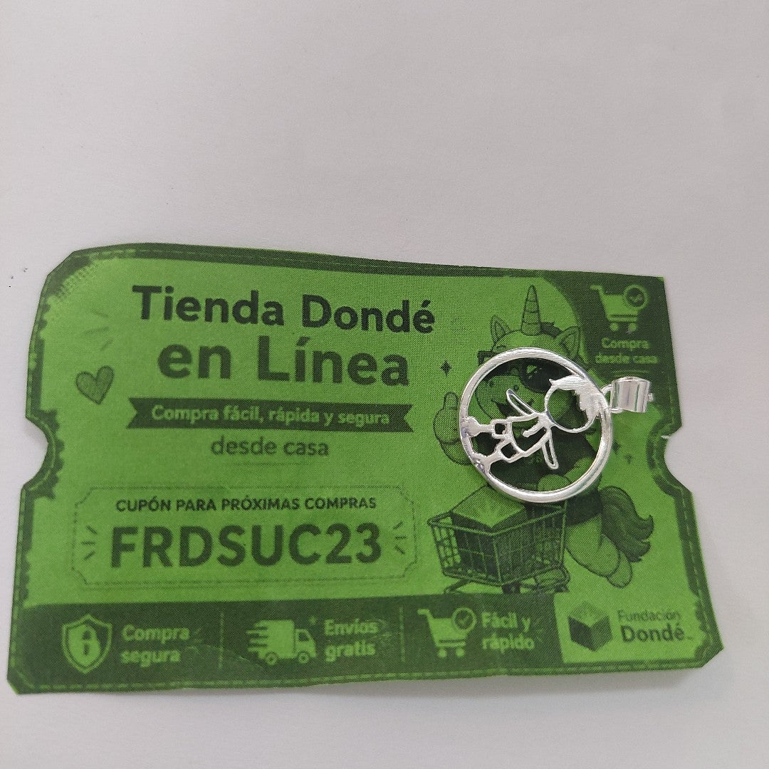 DIJE NIÑO PLATA .925 1.8 GR (NUEVO)