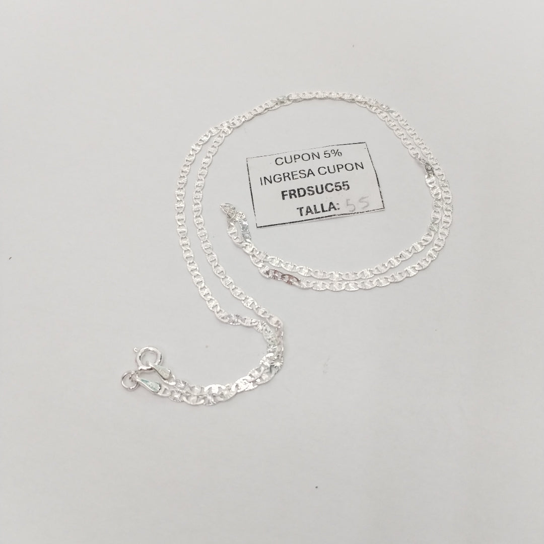 CADENA GUCHI PLATA .925 55 CM 3.82 GR (NUEVO)