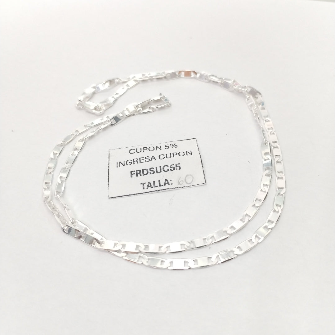 CADENA GUCHI PLATA .925 60 CM 10.63 GR (NUEVO)