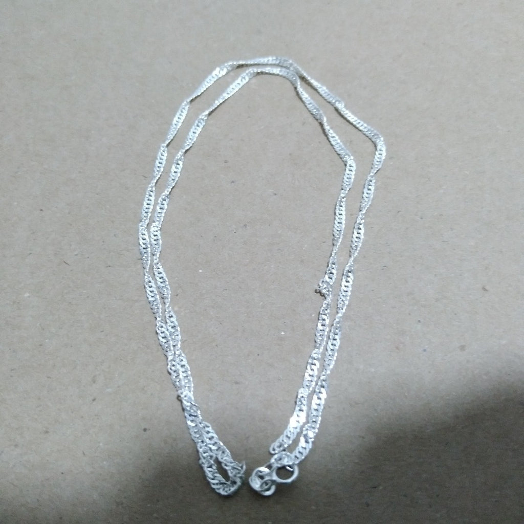 CADENA MEDIO TZL PLATA .925 55 CM 4.02 GR (NUEVO)