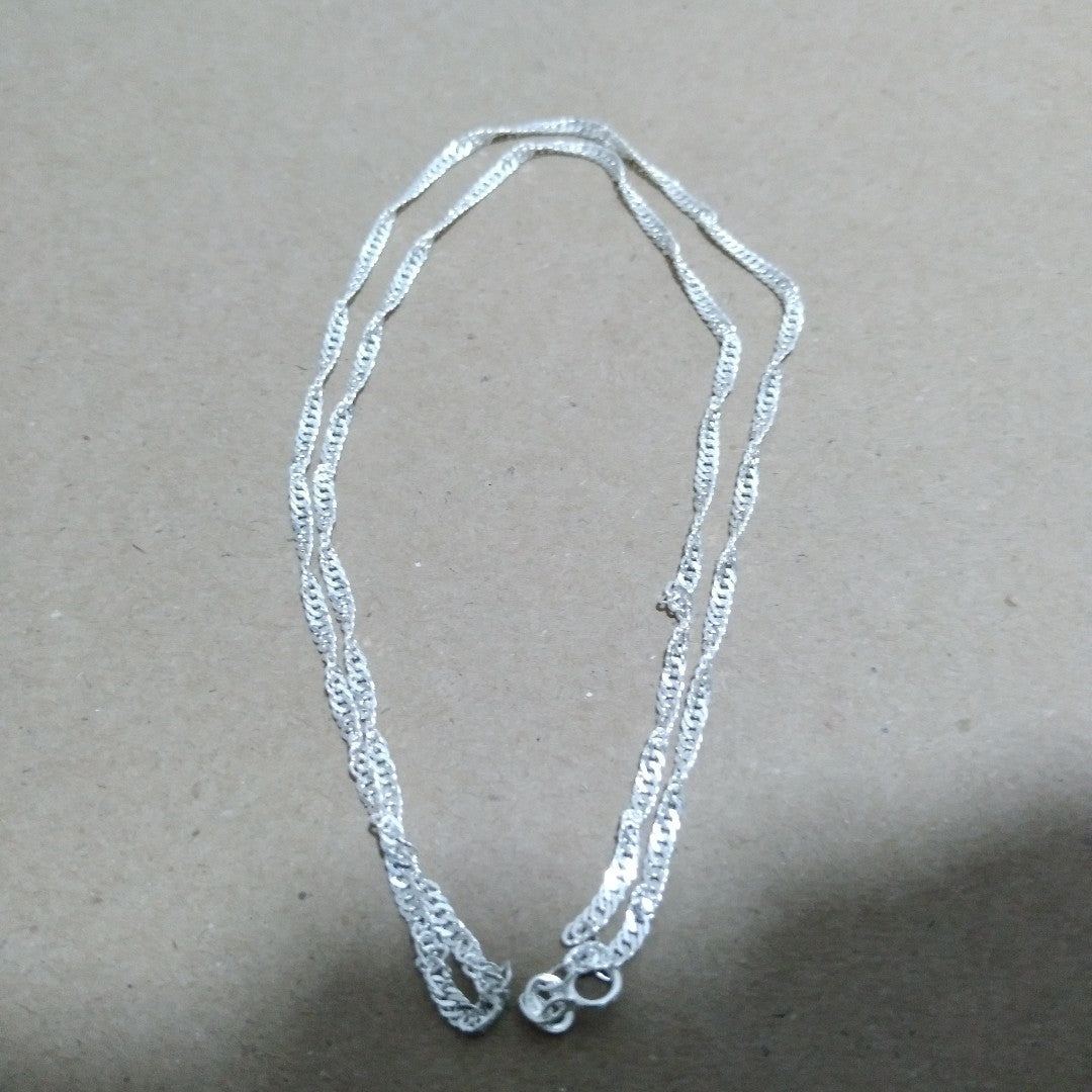 CADENA MEDIO TZL PLATA .925 55 CM 4.02 GR (NUEVO)
