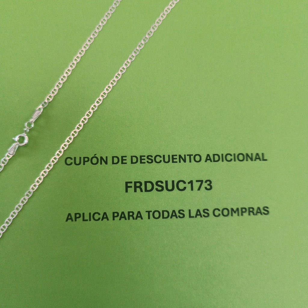CADENA GUCHI PLATA .925 60 CM 3.73 GR (NUEVO)