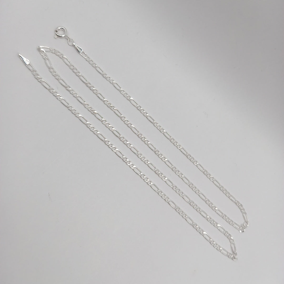 CADENA 3X1 PLATA .925 55 CM 4.32 GR (NUEVO)