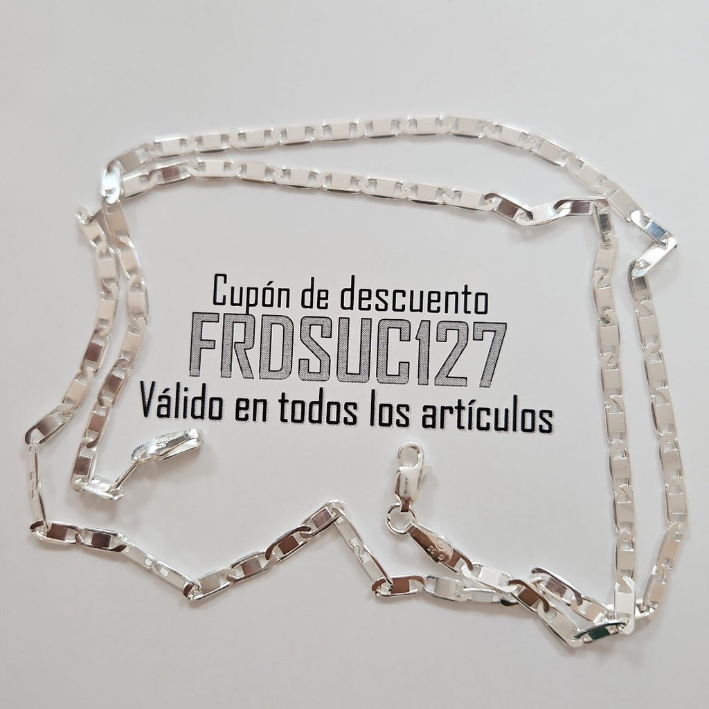 CADENA GUCHI PLATA .925 60 CM 10.43 GR (NUEVO)