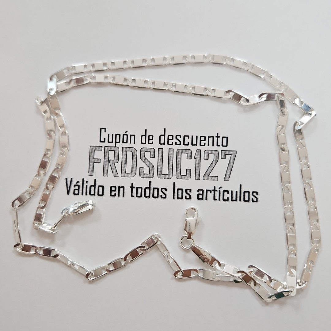 CADENA GUCHI PLATA .925 60 CM 10.43 GR (NUEVO)