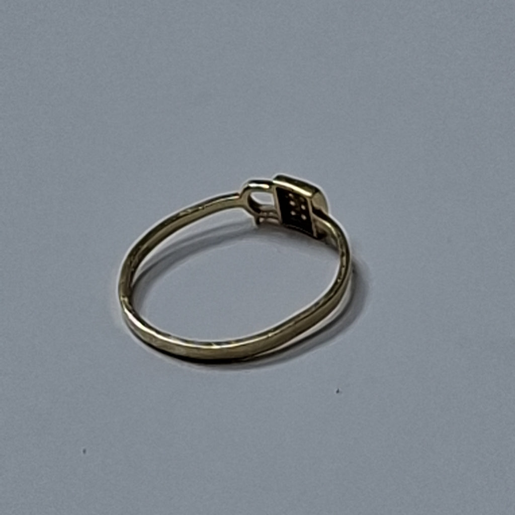 ANILLITO, ANILLO ORO 14 K 1 GRMS (SEMINUEVO)