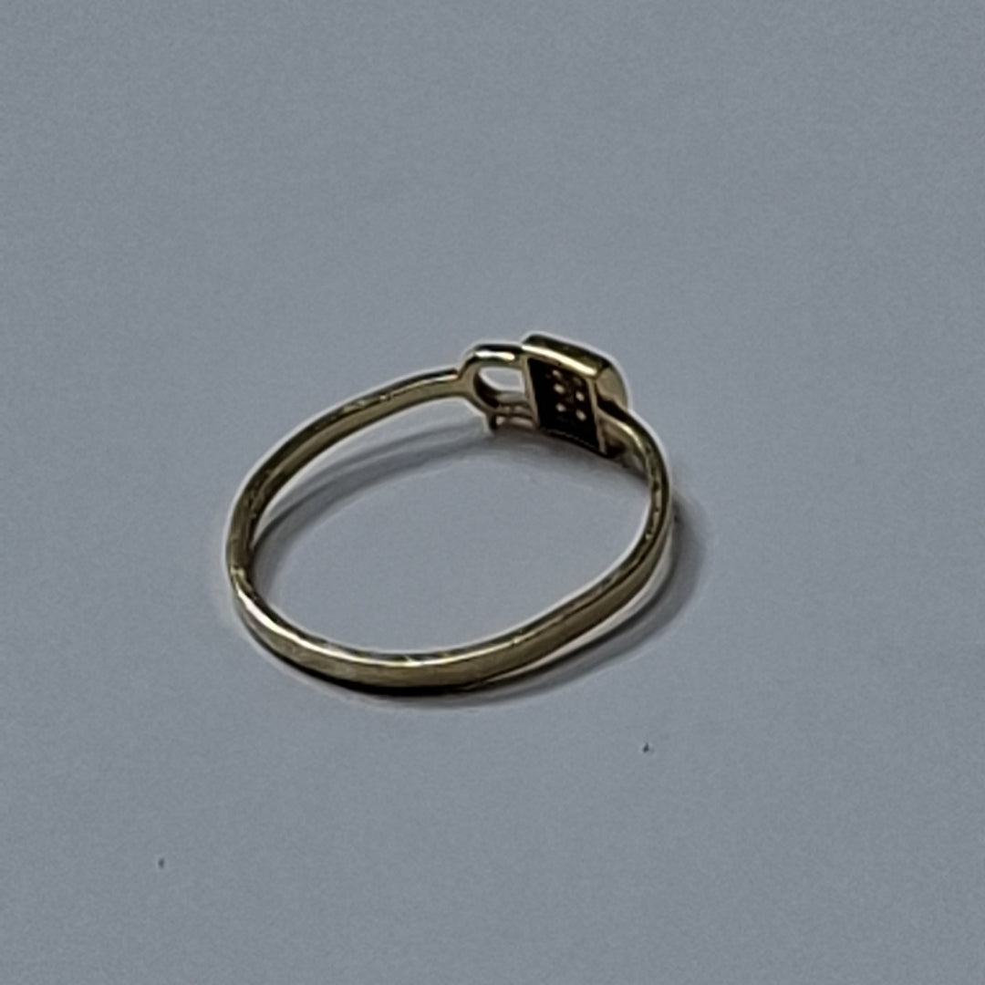 ANILLITO, ANILLO ORO 14 K 1 GRMS (SEMINUEVO)
