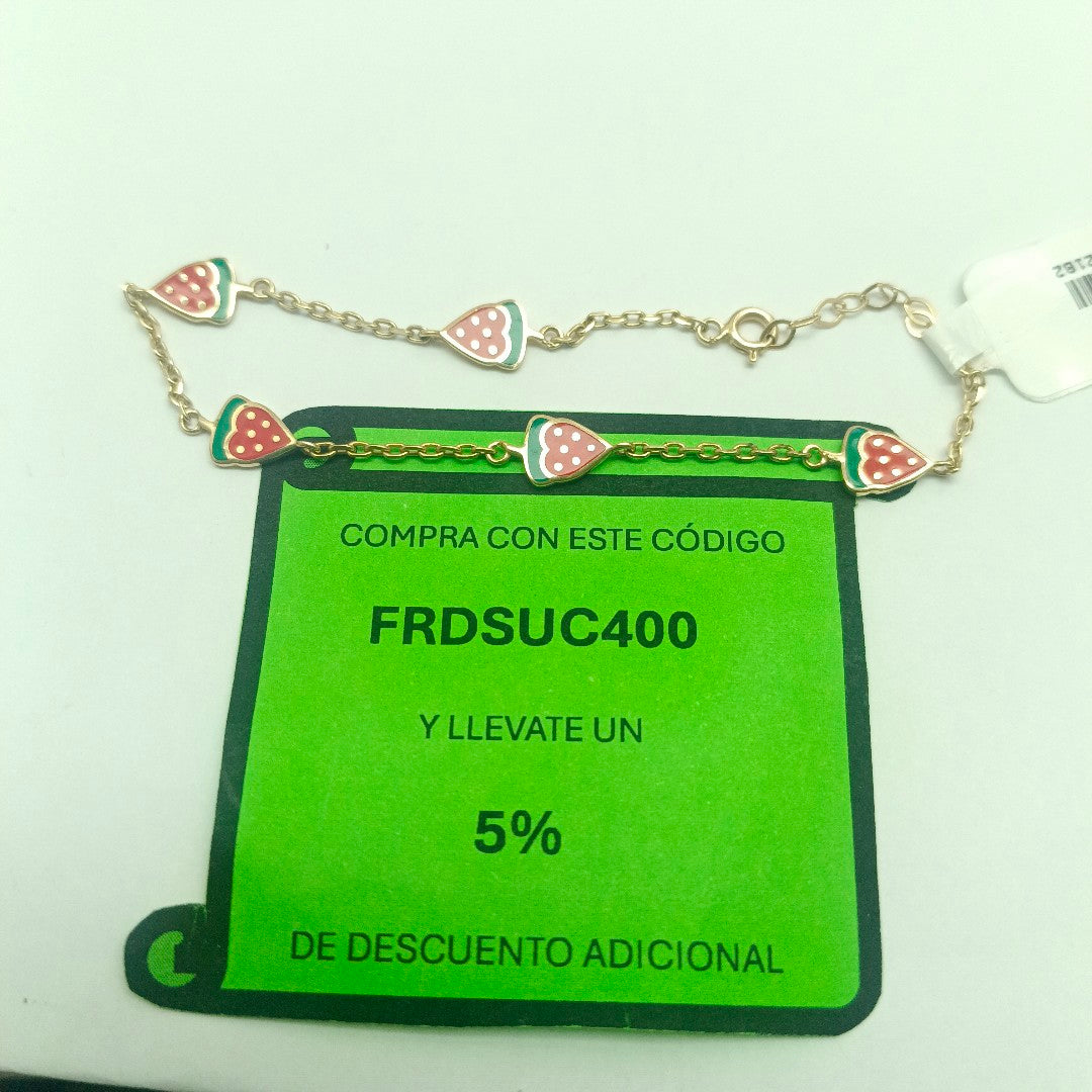 PULSERAS DAMA ORO 14K 2.9 (NUEVO)