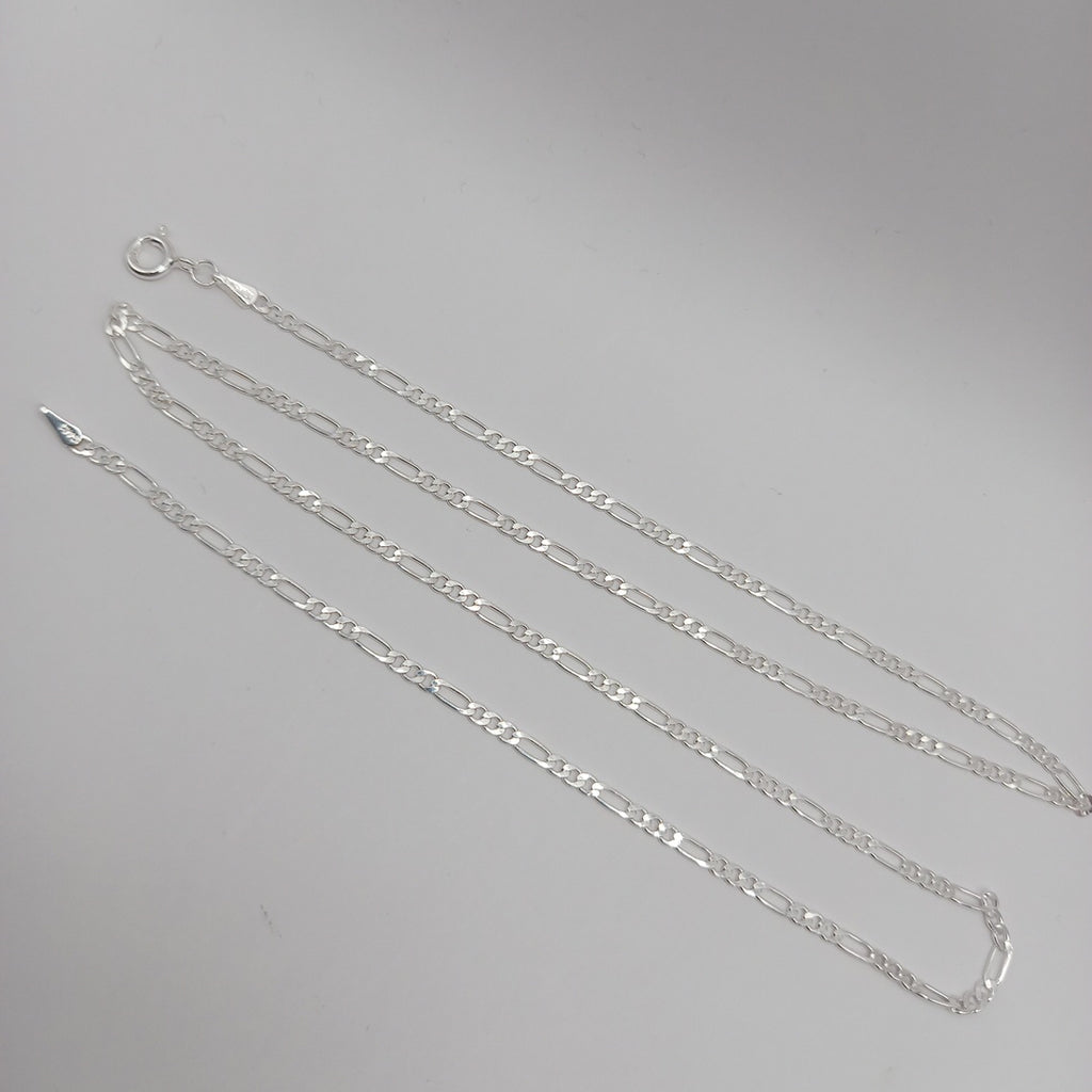 CADENA 3X1 PLATA .925 55 CM 4.52 GR (NUEVO)