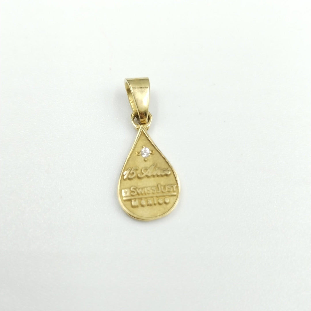 MEDALLA CONMEMORATIVA ORO 14 K 1,90 GRMS (SEMINUEVO)