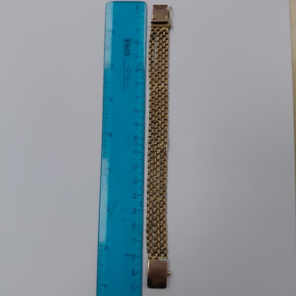 PULSERA ORO 10 K 25.3 GRMS (SEMINUEVO)