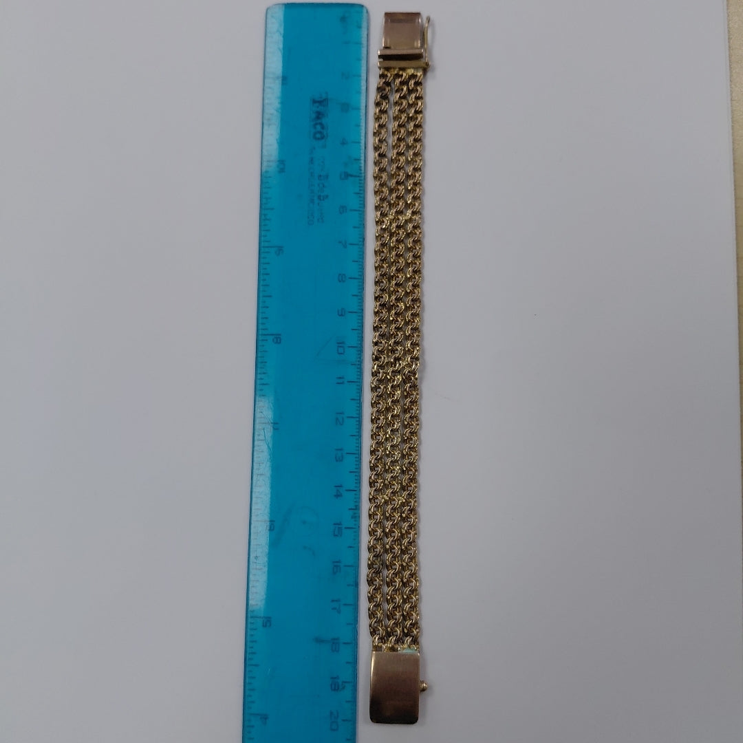 PULSERA ORO 10 K 25.3 GRMS (SEMINUEVO)