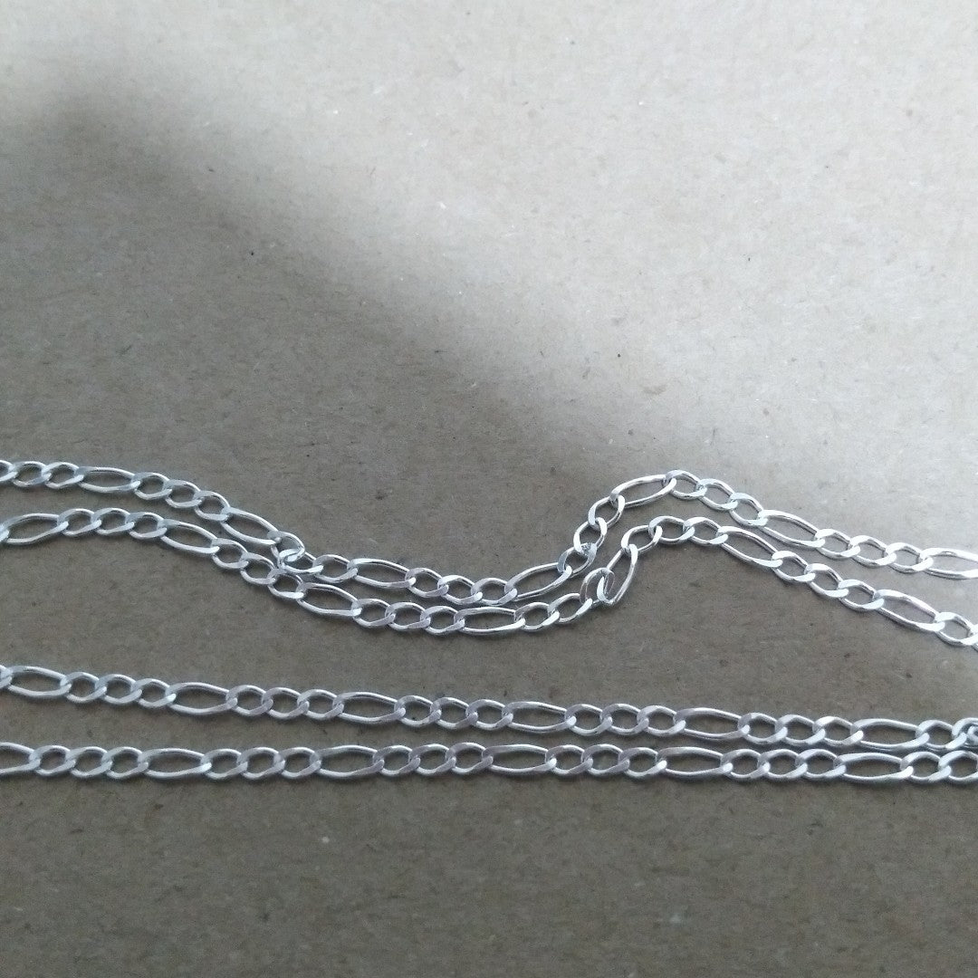 CADENA 3X1 PLATA .925 55 CM 4.33 GR (NUEVO)