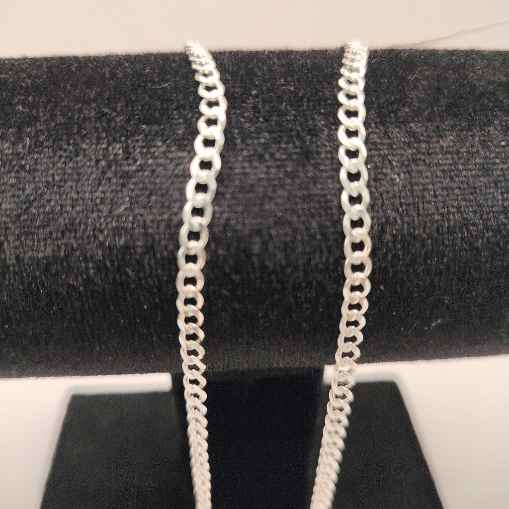 CADENA BARBADA PLATA .925 50 CM 7.92 GR (NUEVO)