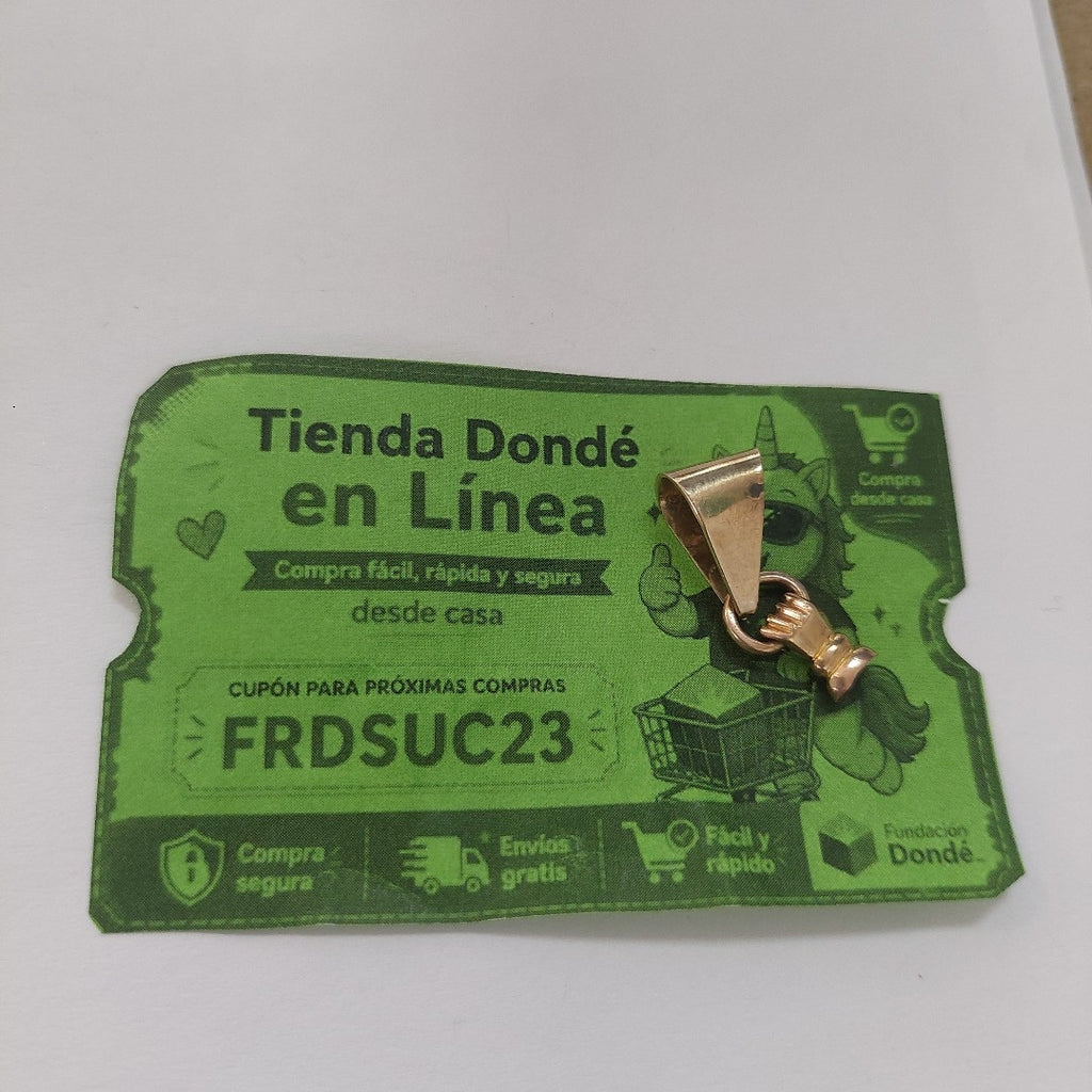 DIJE ORO 10 K 2.5 GRMS (SEMINUEVO)