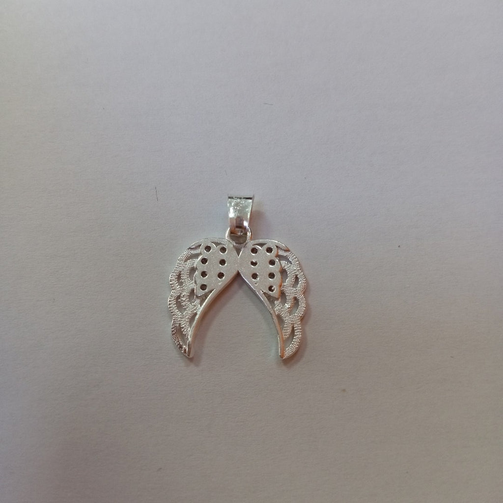 DIJE ALAS C/CIRCONIAS PLATA .925 2.3 GR (NUEVO)
