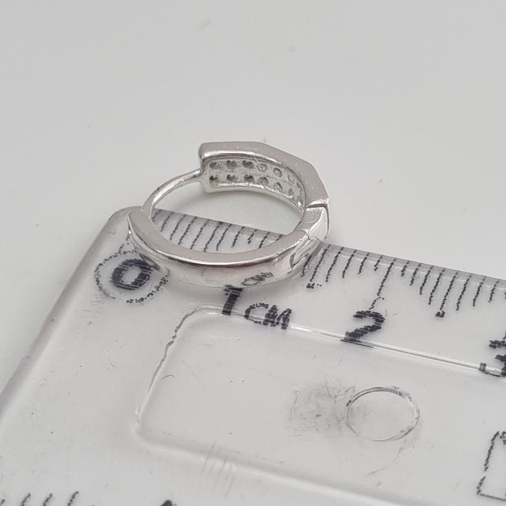 ARRACADAS C/CIRCONIAS PLATA .925 2.5 GR (NUEVO)