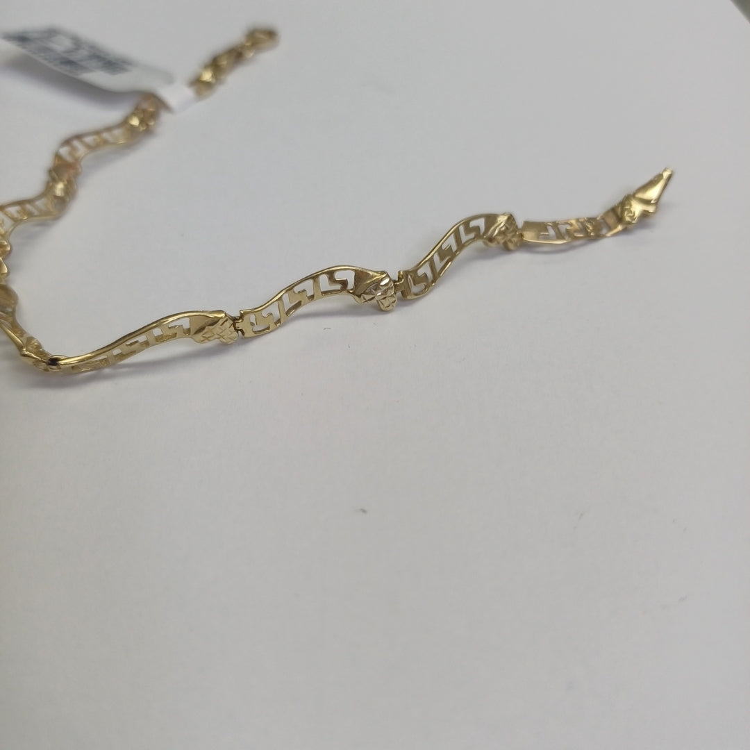 PULSERA ORO 14 K 4.3 GRMS (SEMINUEVO)