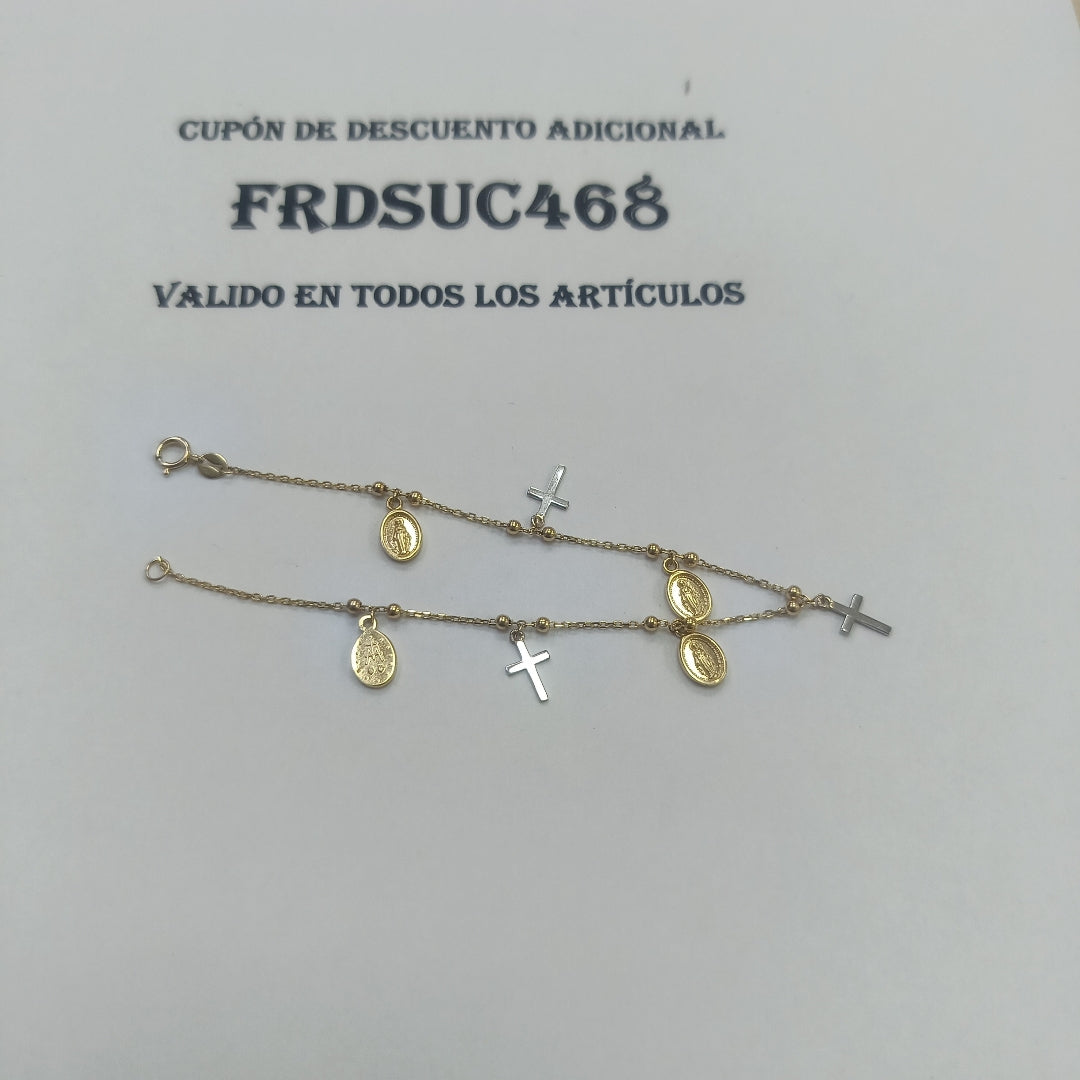 PULSERA ORO 14 K 2,70 GRMS (SEMINUEVO)