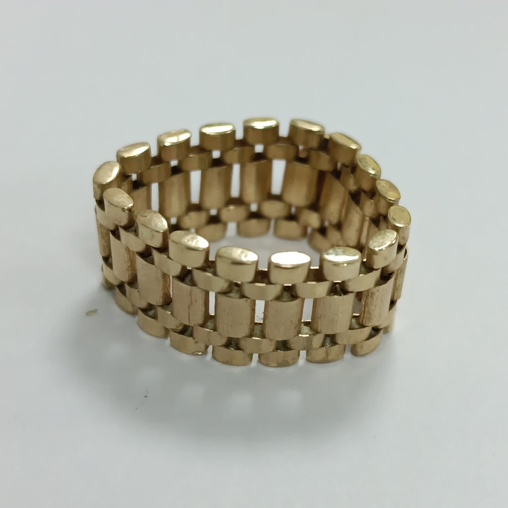 ANILLO ORO 14 K 4.6 GRMS (SEMINUEVO)