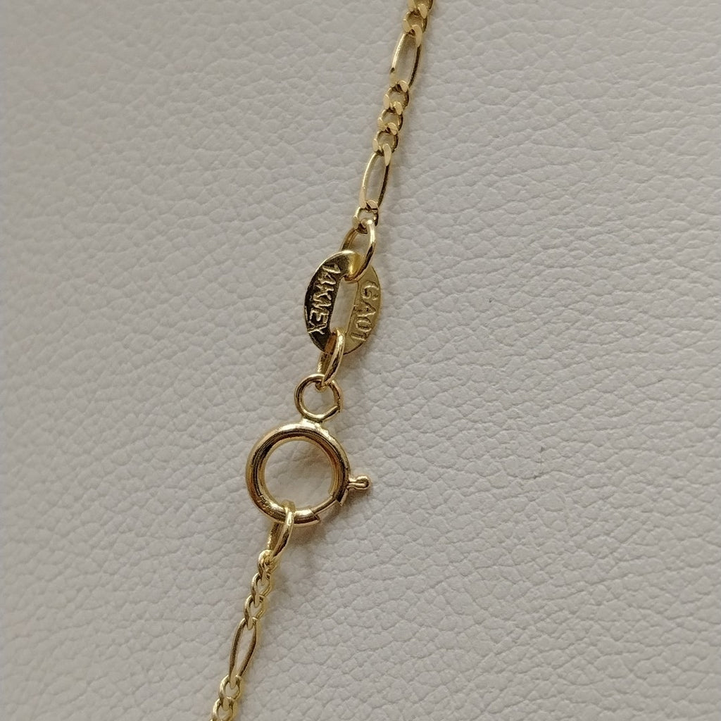 CADENAS TEJIDO 3X1 ORO 14K 55 CM 2.7 GR (NUEVO)
