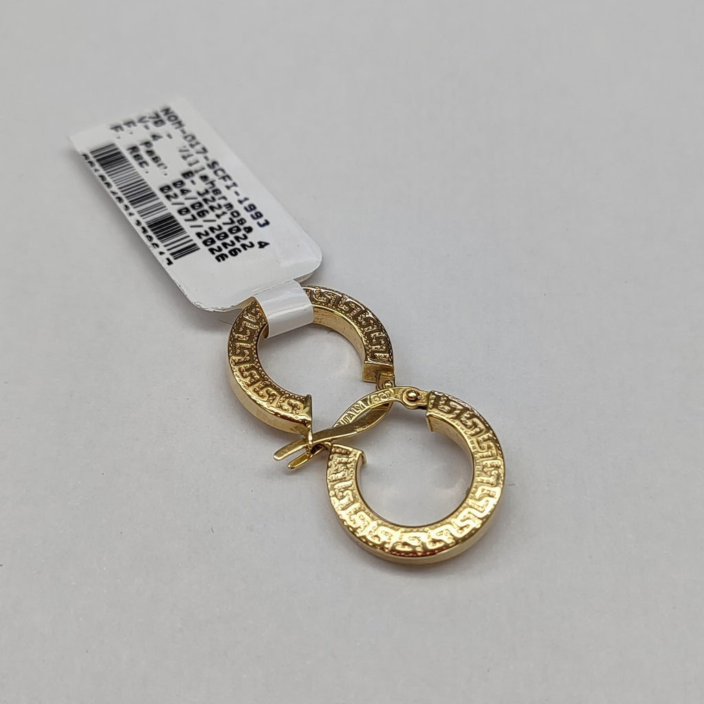 ARRACADAS PAR ORO 14 K 1,50 GRMS (SEMINUEVO)
