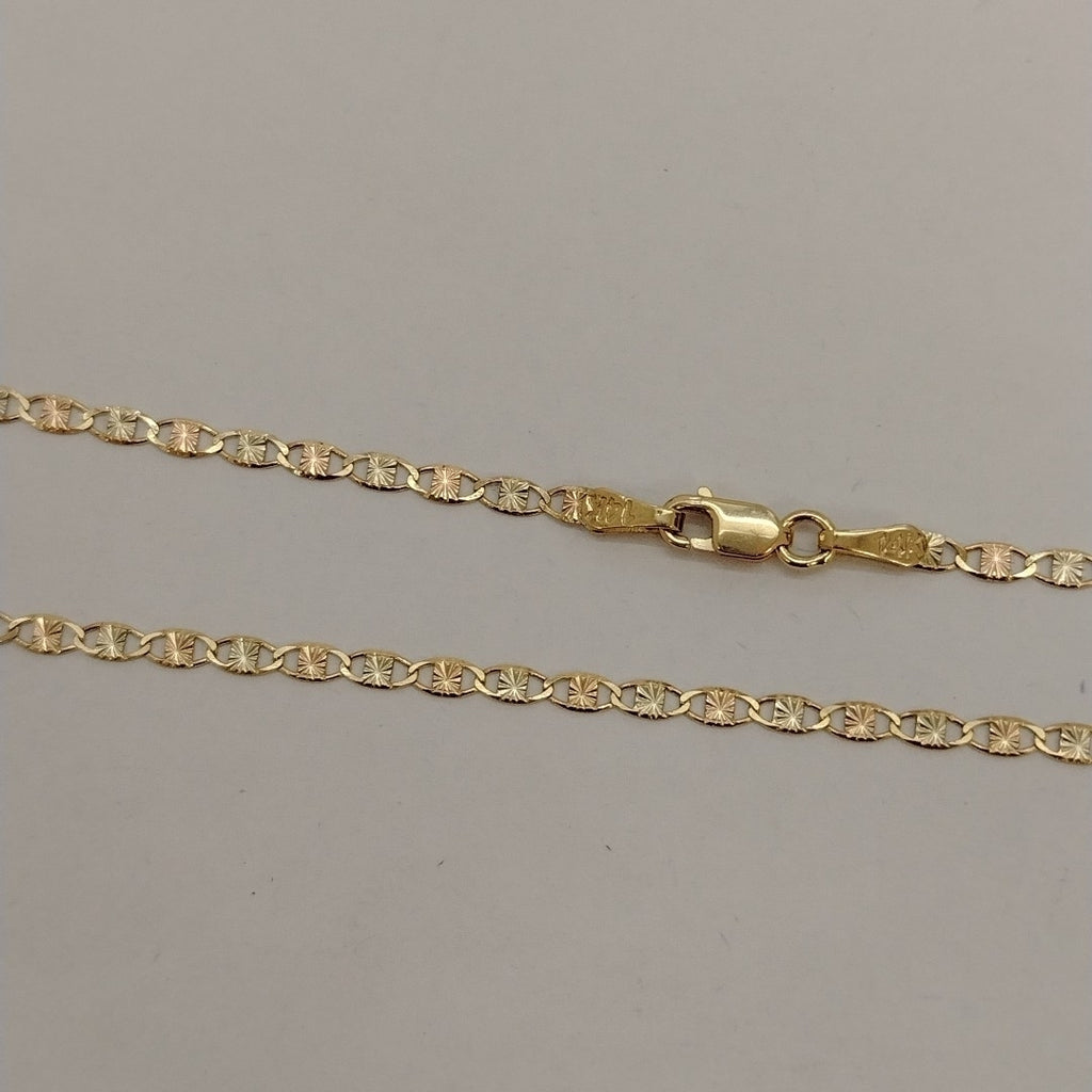 CADENA TEJIDO MARINERO 3.81GR 60 CM (NUEVO)