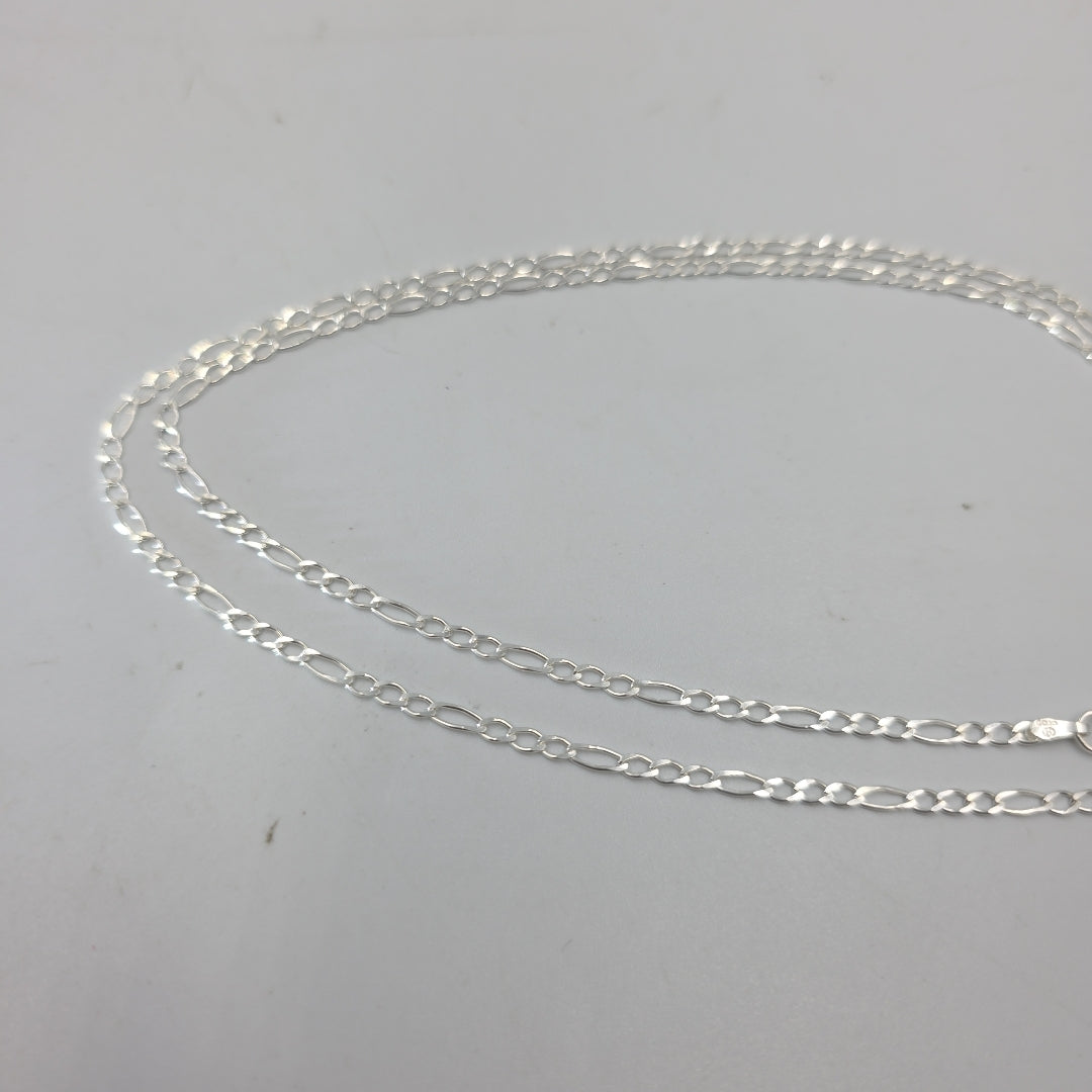 CADENA 3X1 PLATA .925 55 CM 4.33 GR (NUEVO)