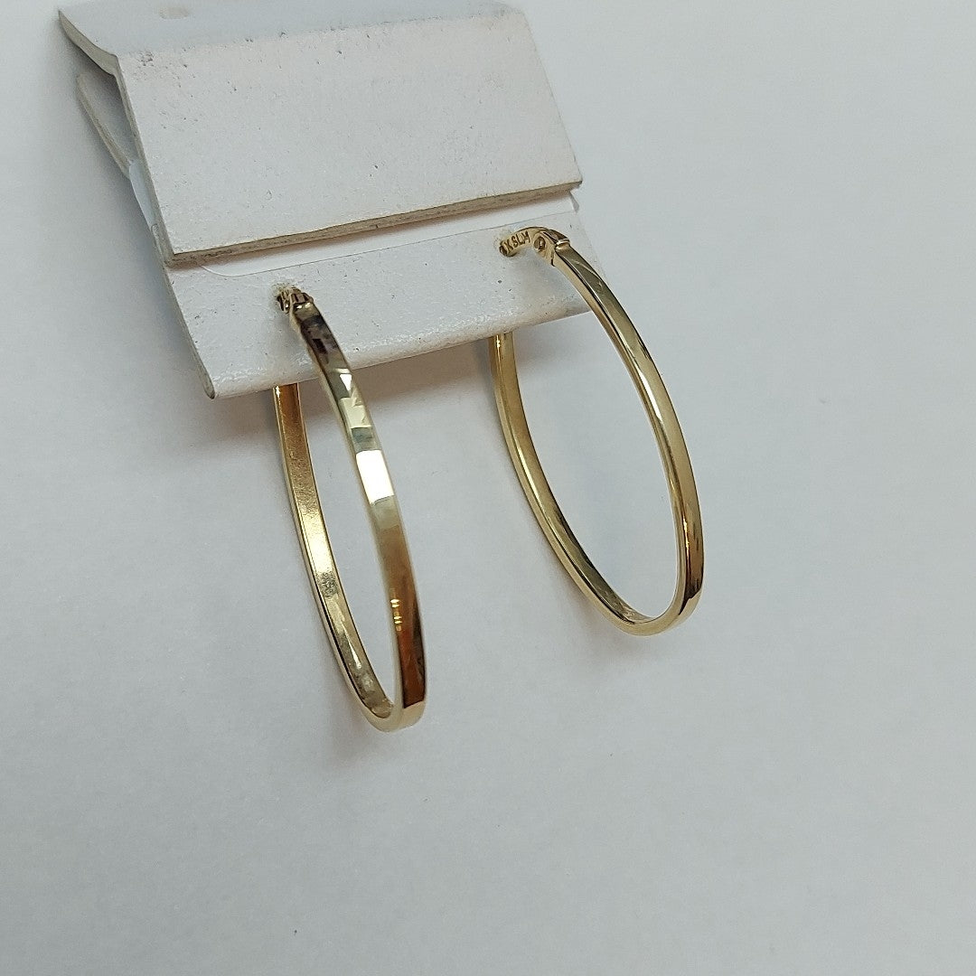 ARETES PAR ORO 14 K 1.8 GRMS (SEMINUEVO)