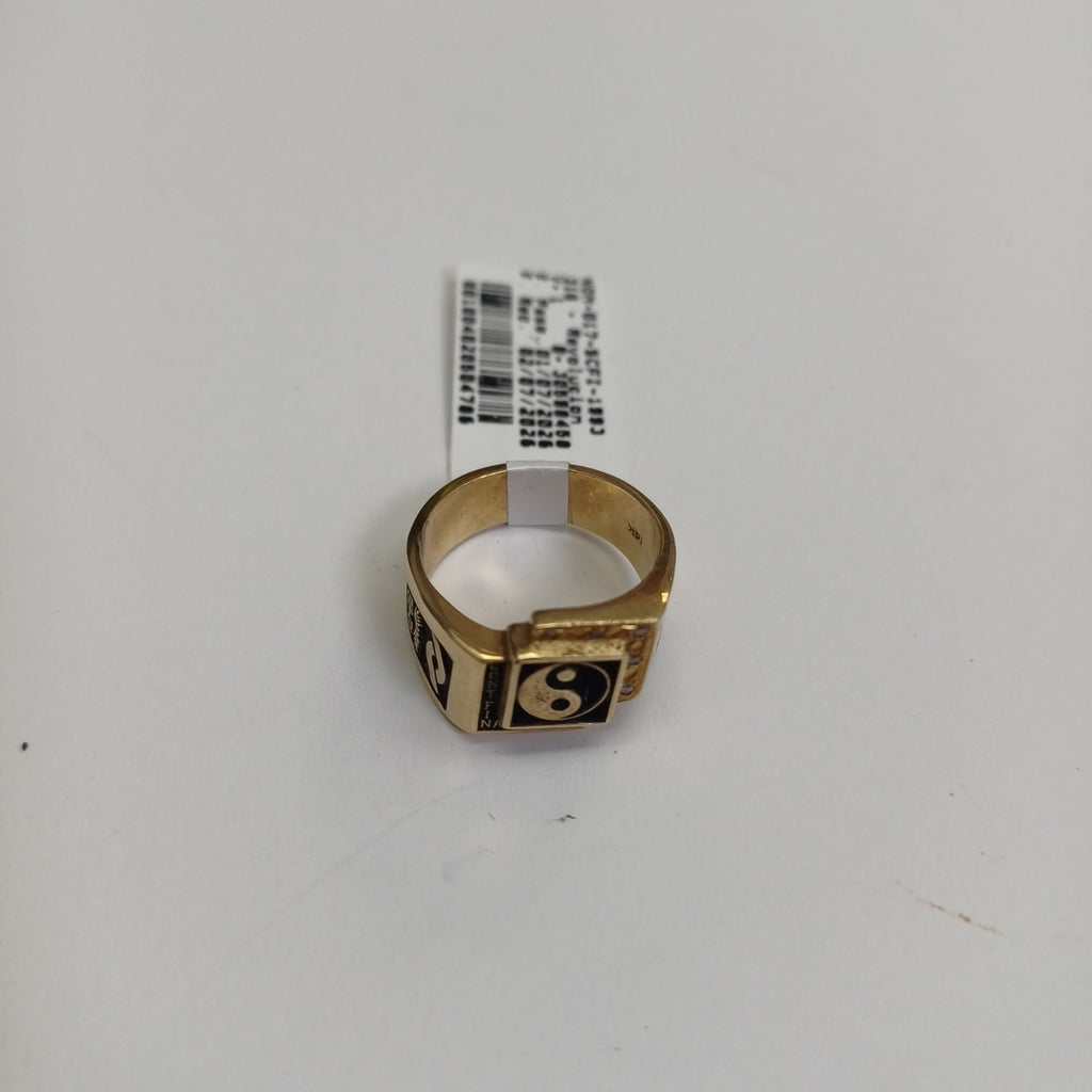 ANILLO DE GRADUACIÓN ORO 14 K 9.6 GRMS (SEMINUEVO)