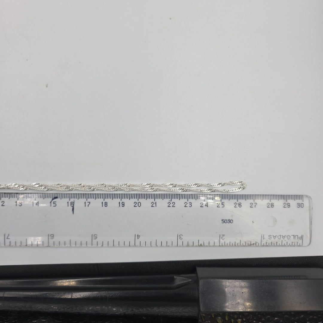 CADENA MEDIO TZL PLATA .925 55 CM 4.12 GR (NUEVO)