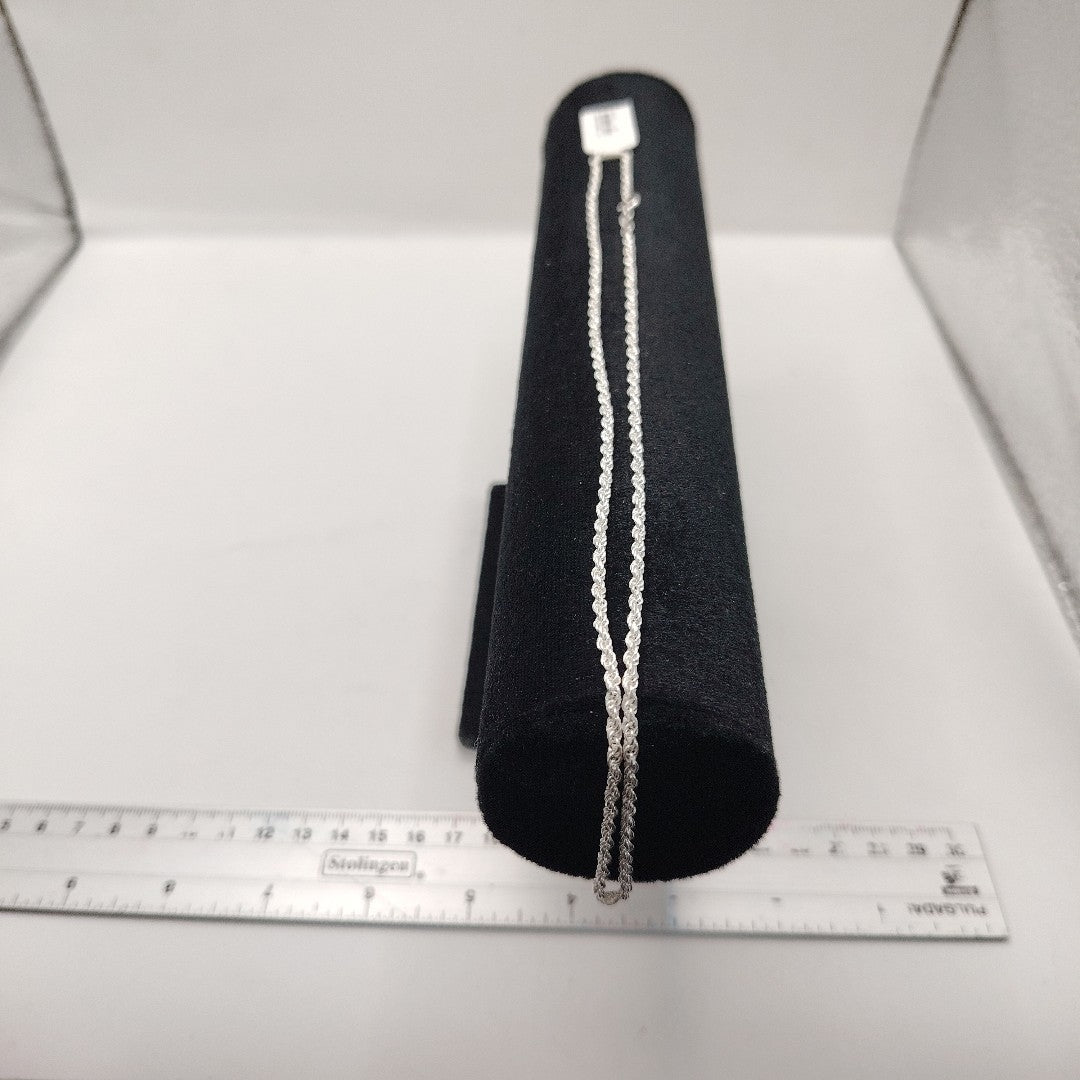 CADENA TORZAL PLATA .925 50 CM 8.52 GR (NUEVO)