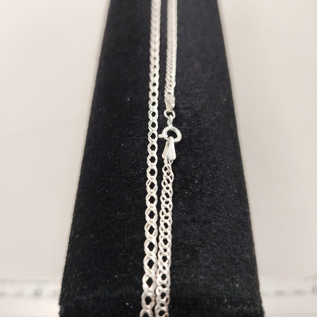 CADENA DOBLE ESLABON PLATA .925 50 CM 3.53 GR (NUEVO)