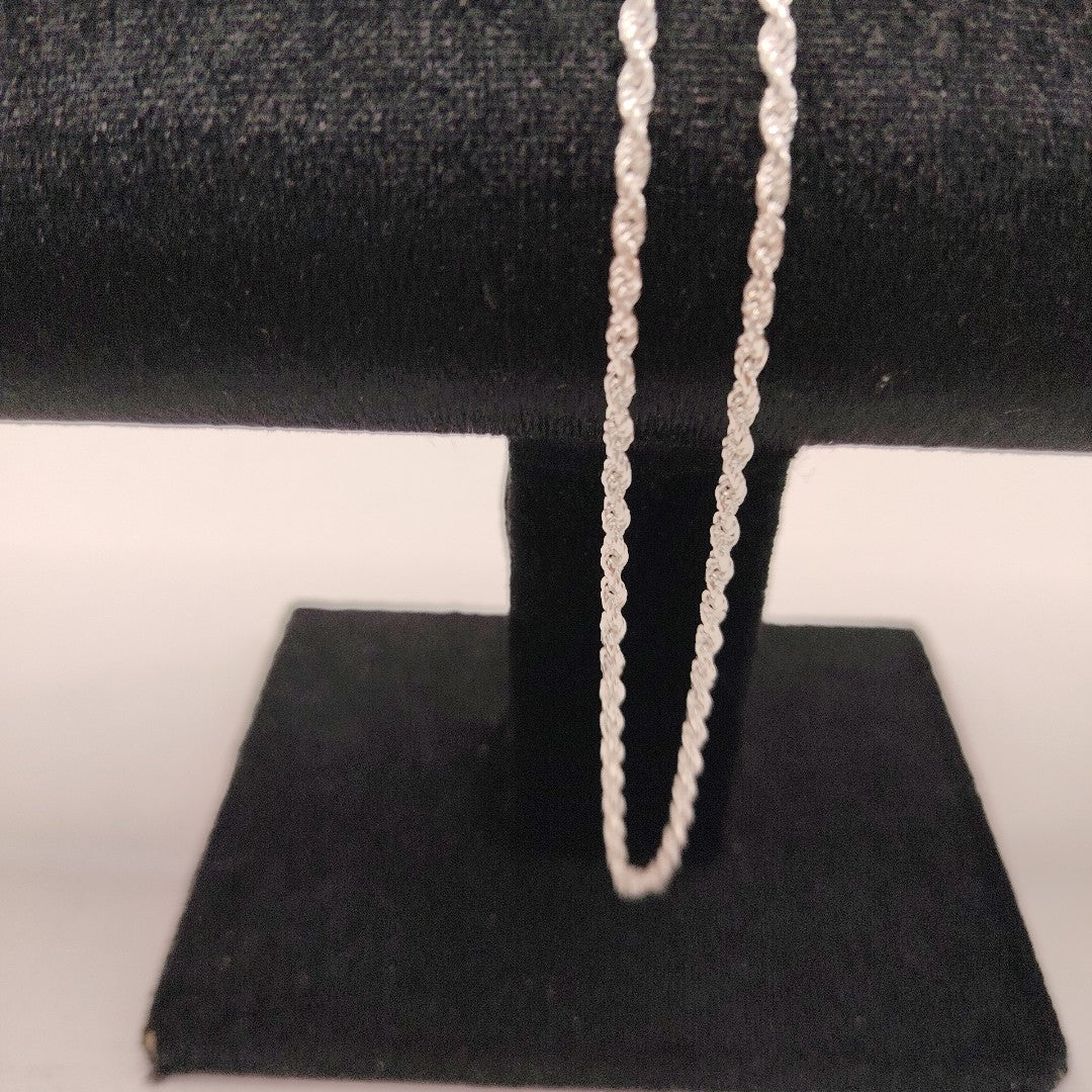 CADENA TORZAL PLATA .925 50 CM 8.52 GR (NUEVO)