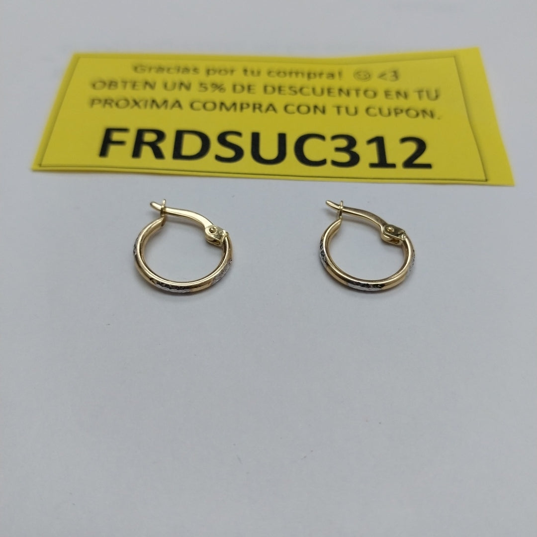 ARRACADAS ORO 14K 1 (NUEVO)