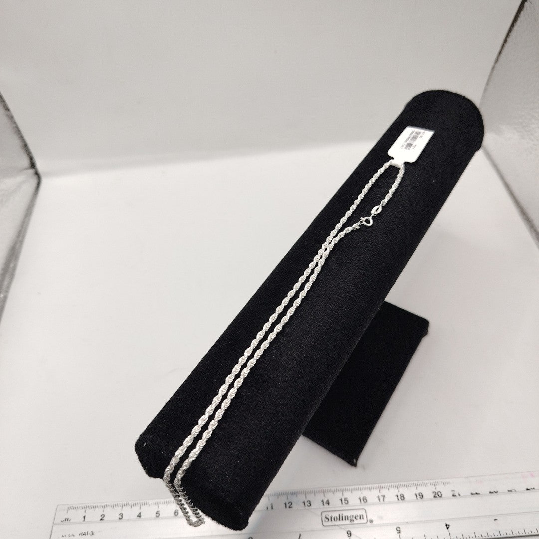 CADENA TORZAL PLATA .925 50 CM 8.52 GR (NUEVO)