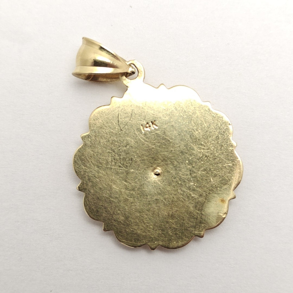MEDALLA RELIGIOSA ORO 14 K 5,00 GRMS (SEMINUEVO)