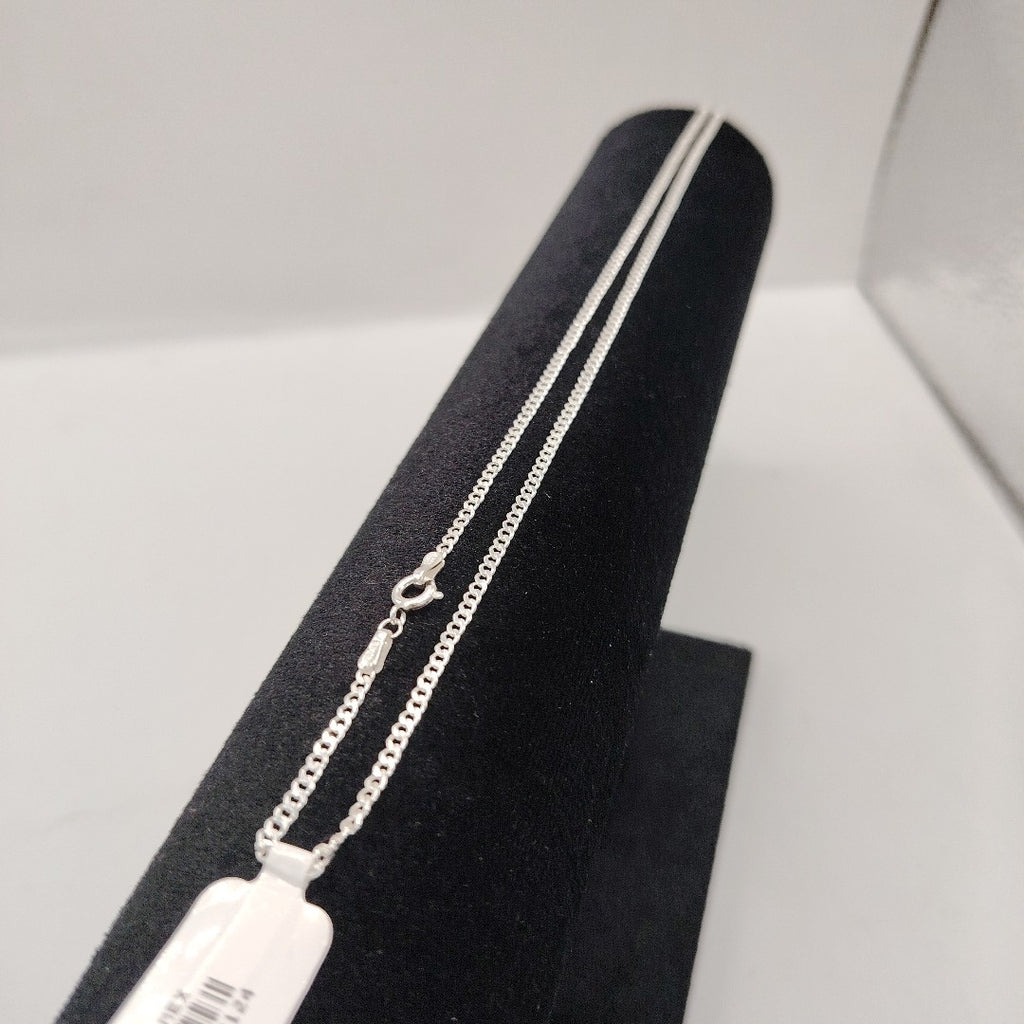 CADENA BARBADA PLATA .925 50 CM 5.03 GR (NUEVO)