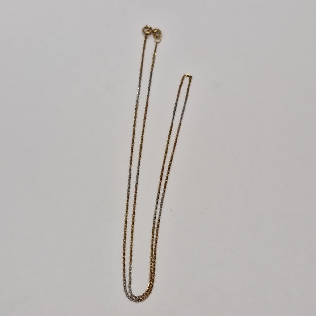 CADENA ORO, ORO COMBINADO 10 K 1 GRMS (SEMINUEVO)