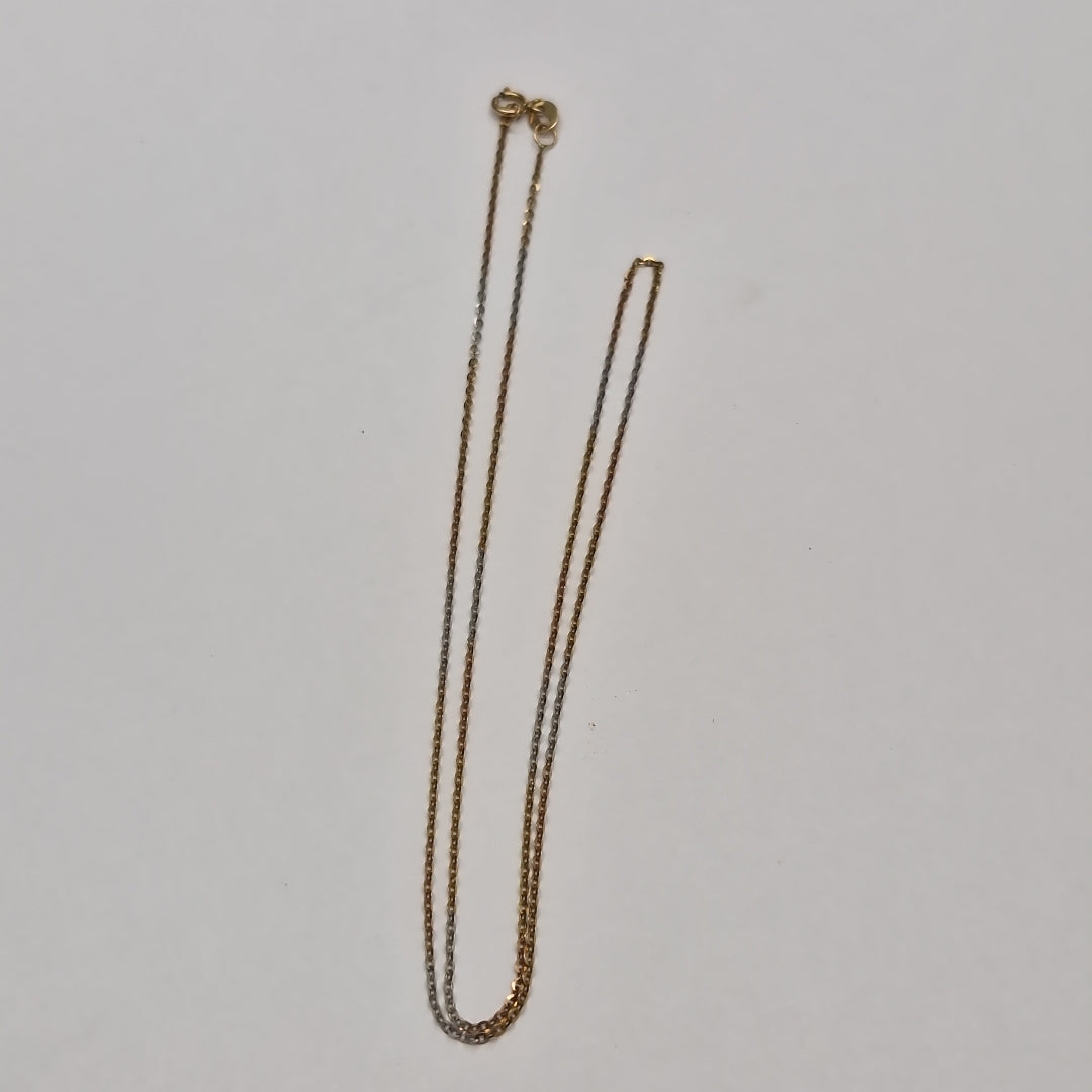 CADENA ORO, ORO COMBINADO 10 K 1 GRMS (SEMINUEVO)