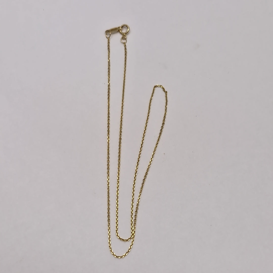 CADENA ORO 14 K 1,50 GRMS (SEMINUEVO)