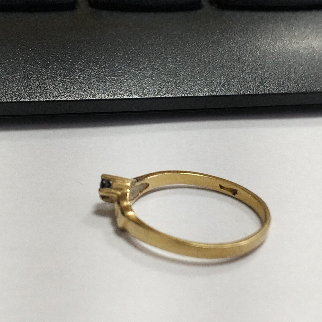 ANILLITO, SOLITARIO ORO 14 K 1.7 GRMS (SEMINUEVO)